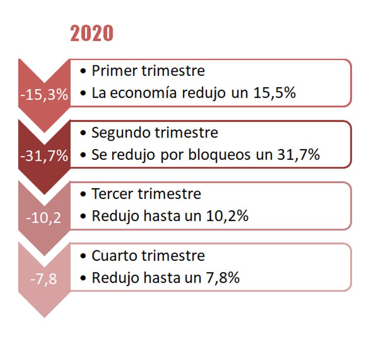 Infographic: Economía del Perú 2020